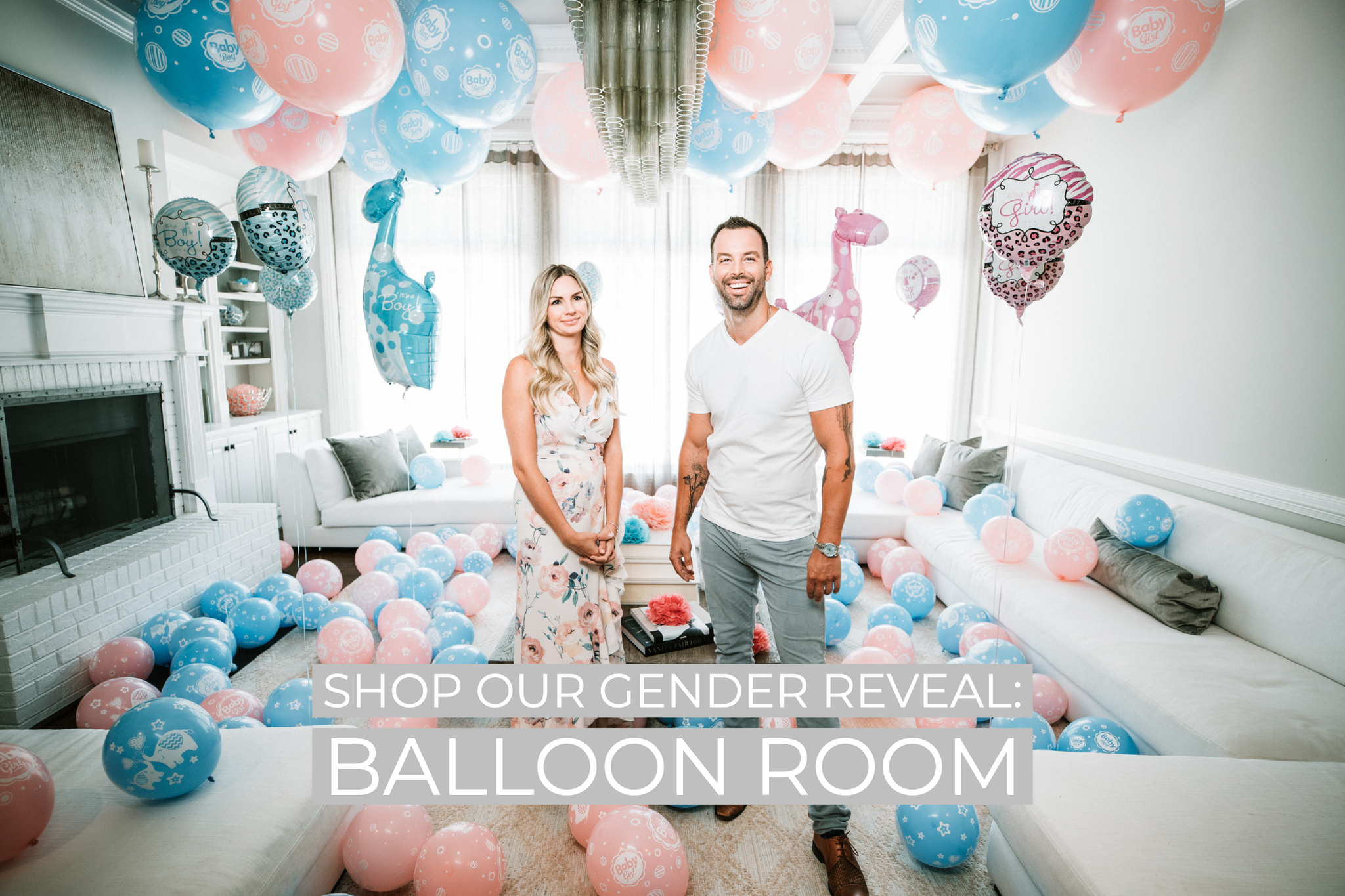 Shop Our Gender Reveal: Balloon Room